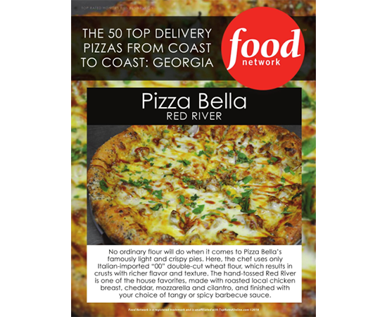 Award - Pizza Bella Emory 